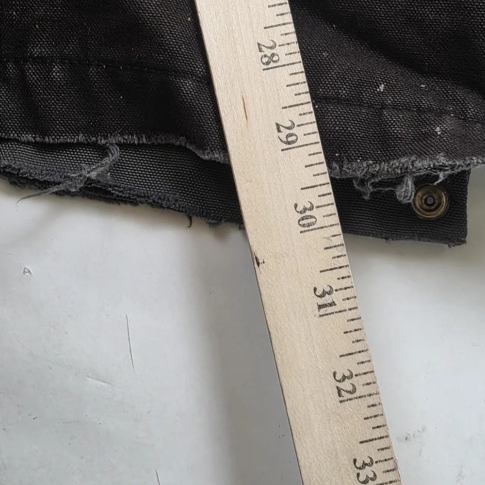 Walls Workwear Coveralls Mens 2XL Black Insulated Quilted Duck Canvas Zipped Leg